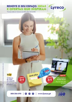 Catálogo Lyreco | Renove o seu espaço | 2026-02-12T00:00:00.000Z - 2026-04-30T00:00:00.000Z