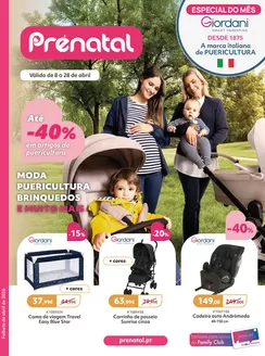 Catálogo Prénatal em Matosinhos | Até -40% em artigos de puericultura | 2026-04-08T00:00:00.000Z - 2026-04-28T00:00:00.000Z
