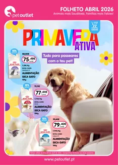 Catálogo Petoutlet em Sobreda | Primavera | 2026-04-02T00:00:00.000Z - 2026-04-30T00:00:00.000Z
