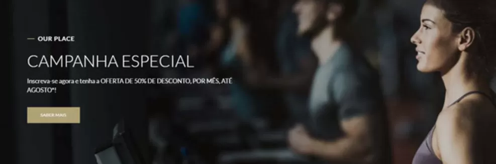 Catálogo Holmes Place em Fátima | Oferta de 50% de desconto, por mês, até agosto | 2026-04-02T00:00:00.000Z - 2026-04-16T00:00:00.000Z