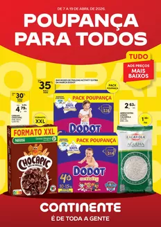 Catálogo Continente em Paredes | Poupança Para Todos | 2026-04-07T00:00:00.000Z - 2026-04-19T00:00:00.000Z