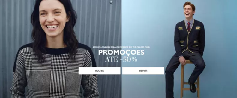 Catálogo United Colors of Benetton em Matosinhos | Promoçoes até -50% | 2026-04-07T00:00:00.000Z - 2026-04-21T00:00:00.000Z