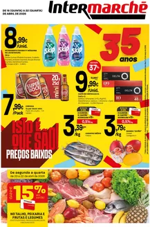 Catálogo Intermarché em Sintra | Isto é que são preços BAIXOS | 2026-04-16T00:00:00.000Z - 2026-04-22T00:00:00.000Z