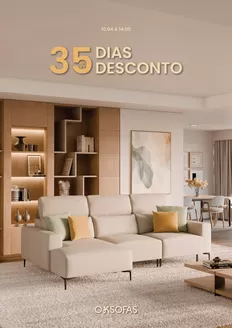 Catálogo OKsofás em Guimarães | Folheto 35 dias 35 desconto | 2026-04-15T00:00:00.000Z - 2026-05-14T00:00:00.000Z