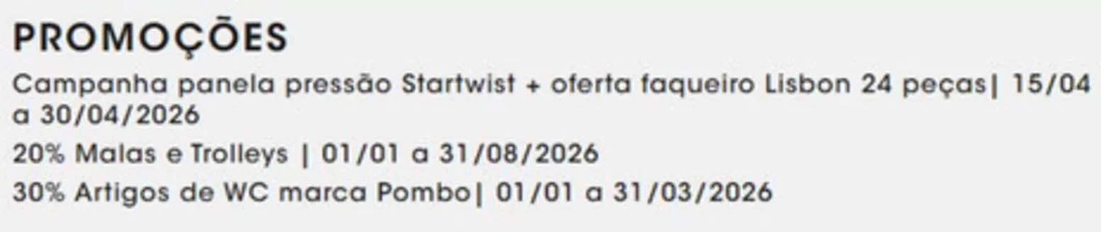 Catálogo Pollux em Guimarães | Promoções | 2026-04-15T00:00:00.000Z - 2026-08-31T00:00:00.000Z